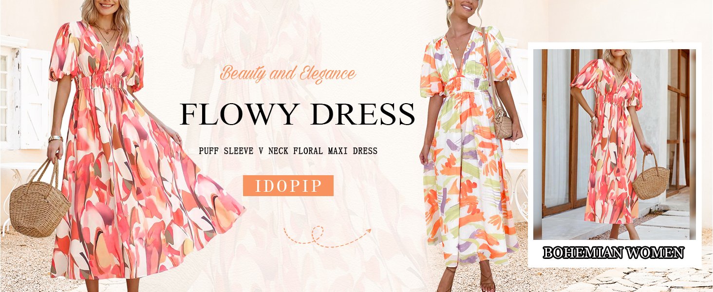 Women’s Summer Floral Dresses on Amazon